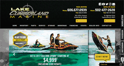 Desktop Screenshot of lakecumberlandmarine.com